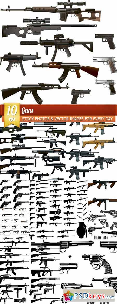 Guns, 10 x EPS