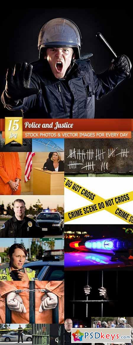 Police and Justice, 15 x UHQ JPEG