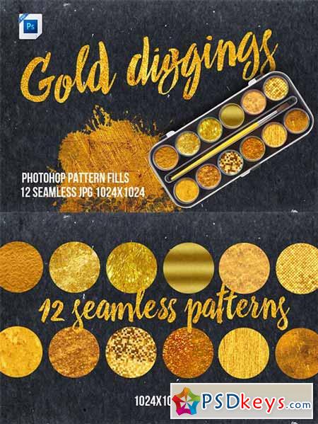 Gold Diggings Fill Patterns 325015