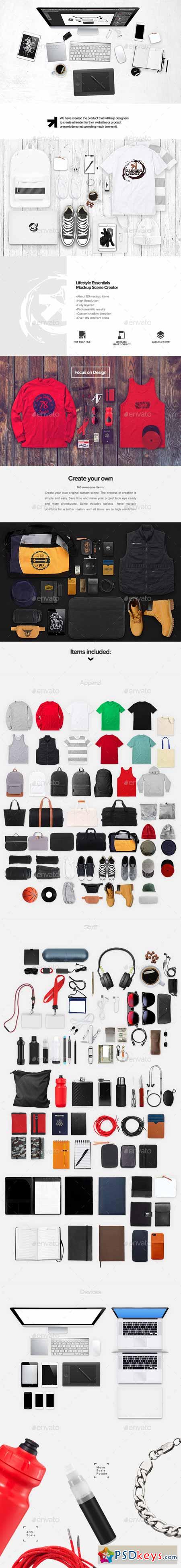 Download Apparel Lifestyle Essentials Mockup Creator 12125715 » Free Download Photoshop Vector Stock ...
