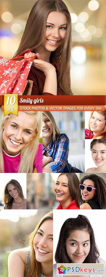 Smily girls, 10 x UHQ JPEG