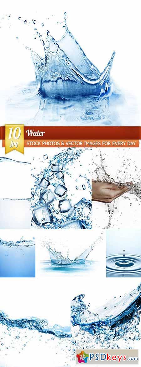 Water, 10 x UHQ JPEG