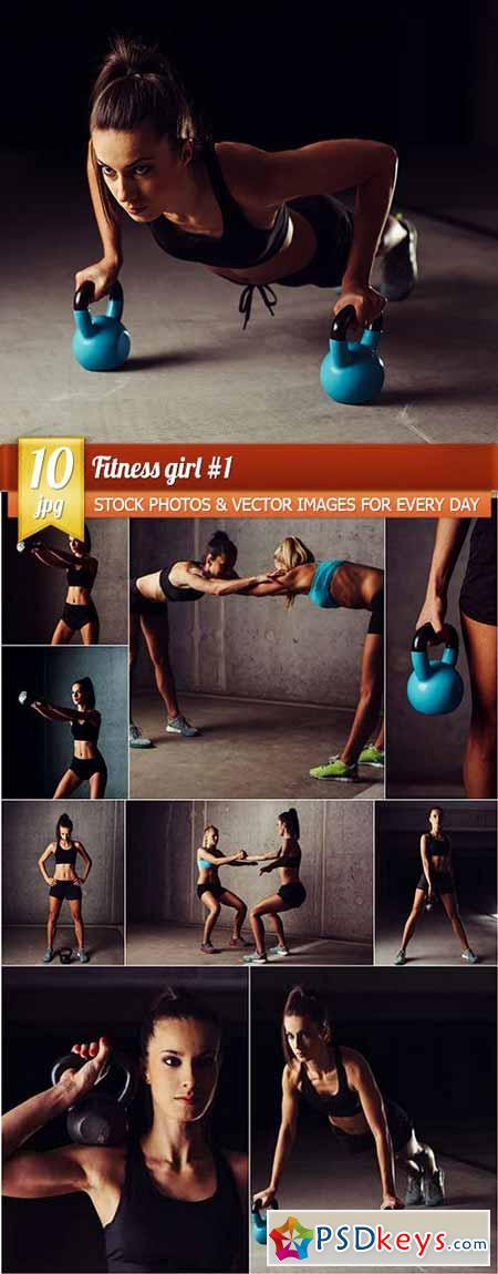 Fitness girl #1, 10 x UHQ JPEG