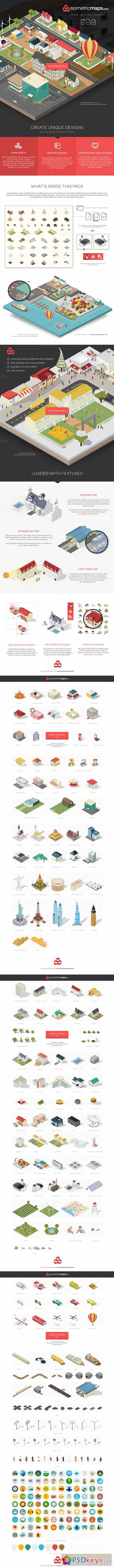 Isometric City Maps Builder 111453