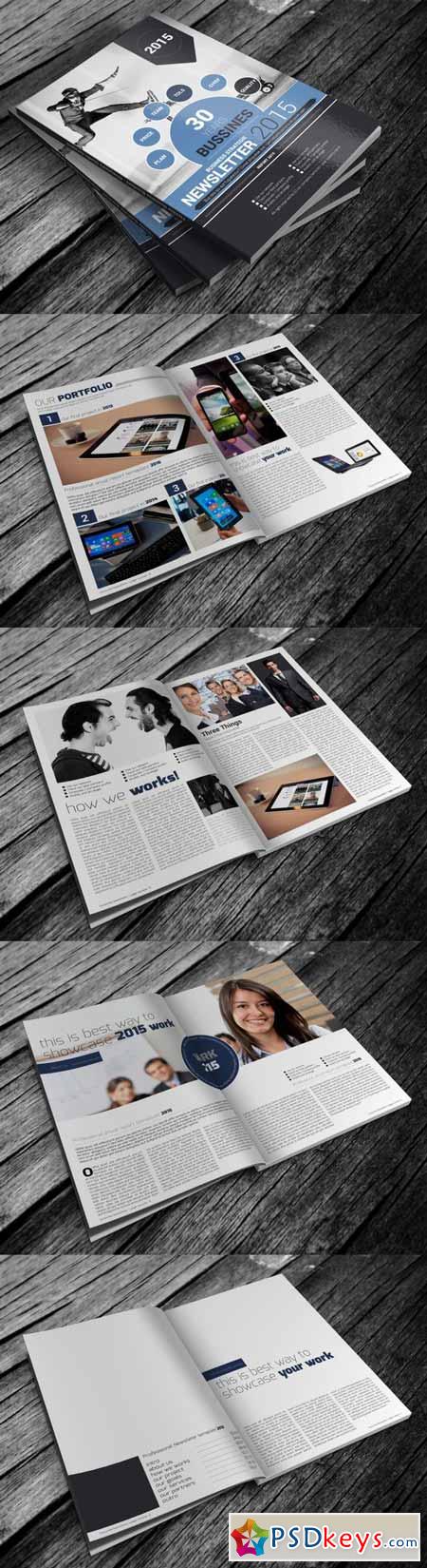 Flexible Magazine Template 330708