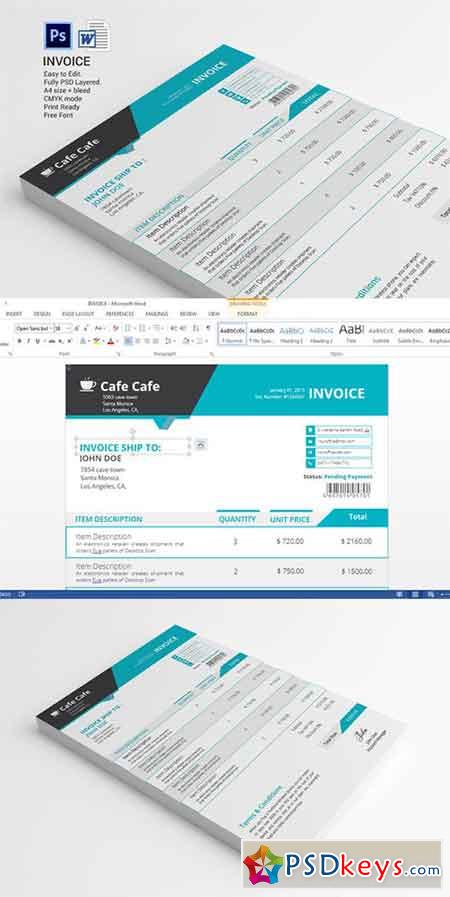 Business Invoice Template 331406