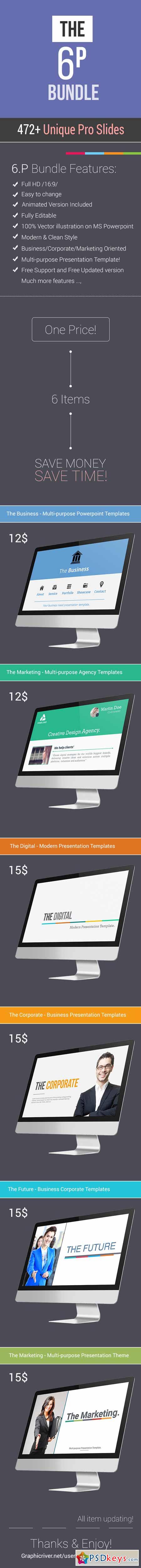 The 6 Powerpoint Bundle 12069890
