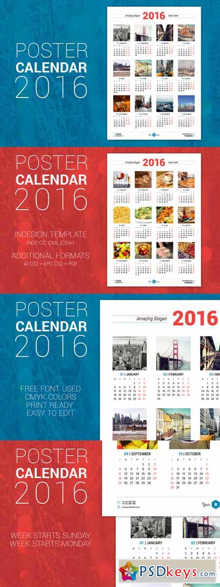 Poster Calendar 2016 334061