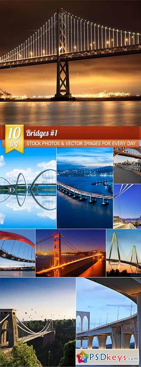 Bridges 1, 10 x UHQ JPEG