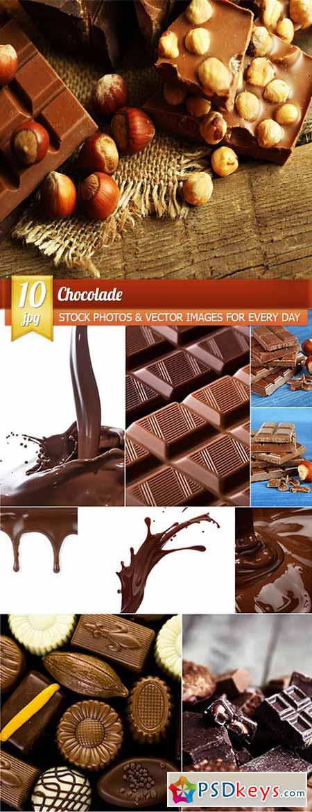 Chocolade, 10 x UHQ JPEG
