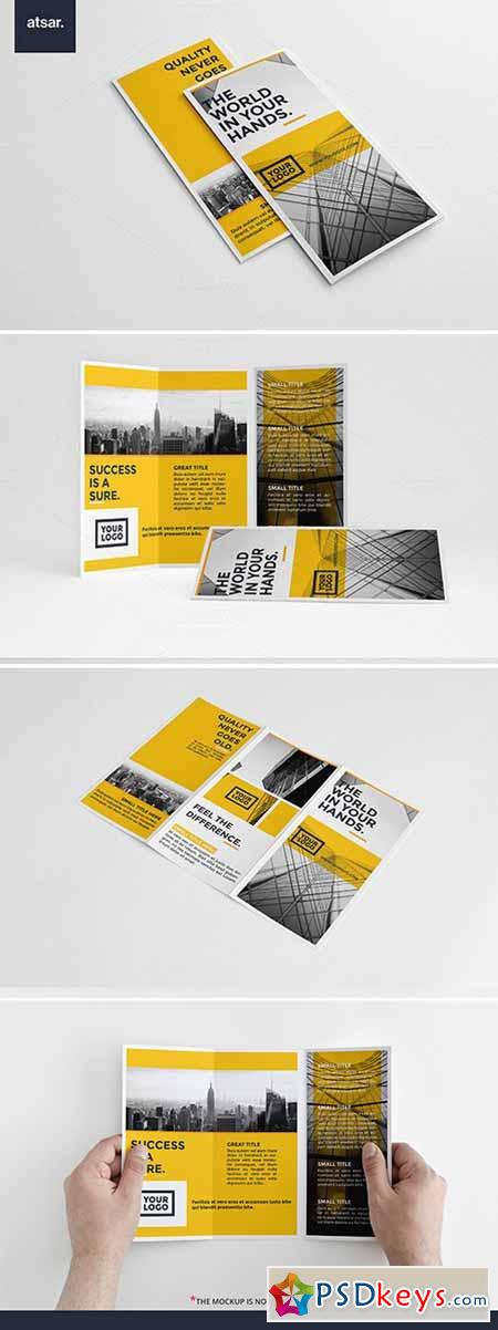Yellow Architecture Trifold 333858