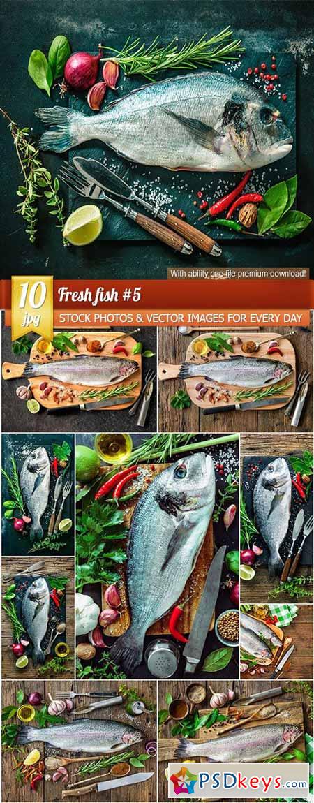 Fresh fish #5, 10 x UHQ JPEG