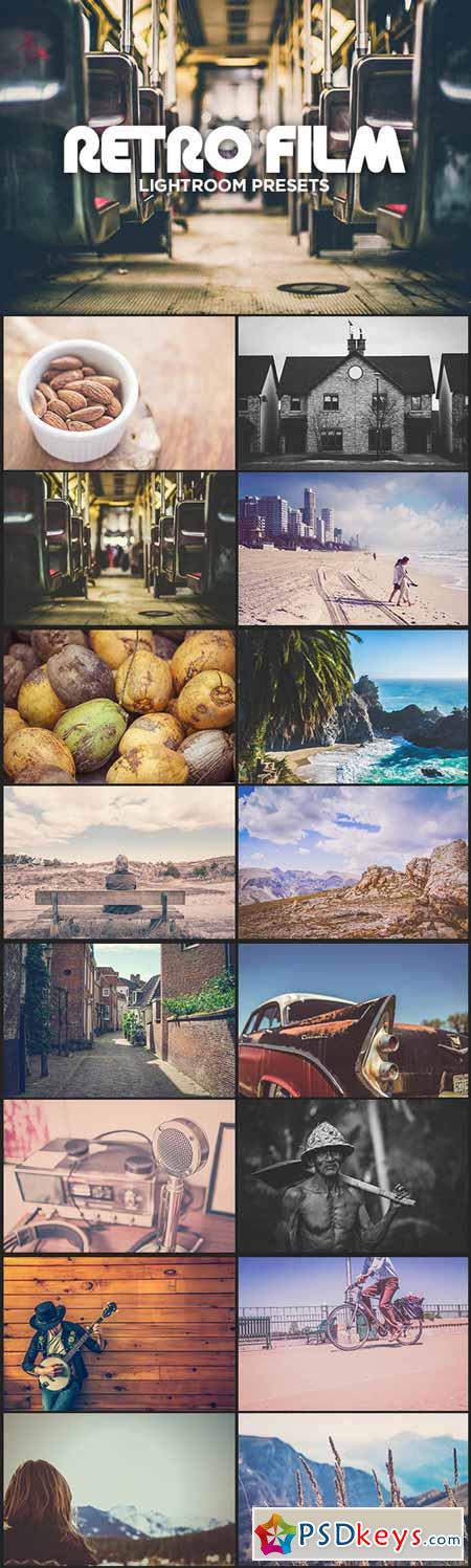 Retro Film Lightroom Presets 335347