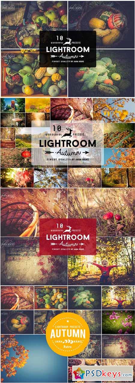 10 Autumn Vintage Lightroom Presets 336596