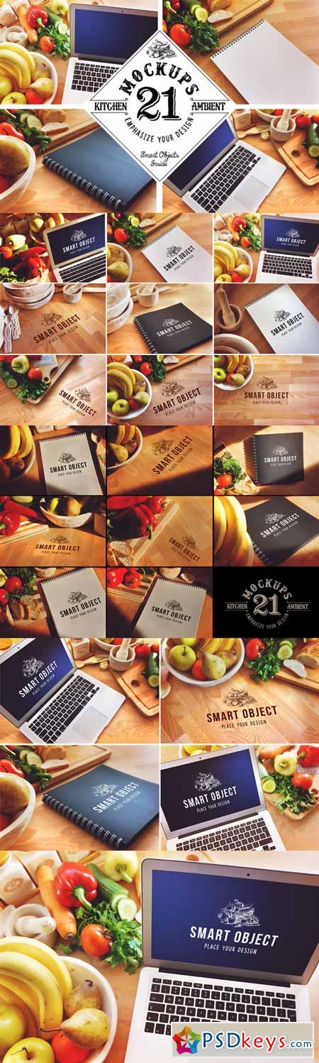 21 Mockups (kitchen ambient) 168642