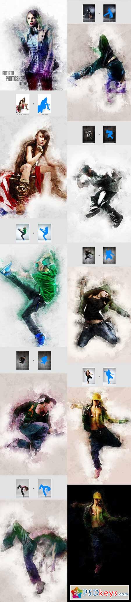 Artisto - Photoshop Action 12390526