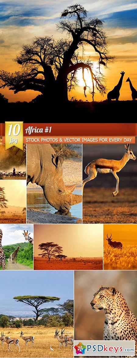 Africa 1, 10 x UHQ JPEG