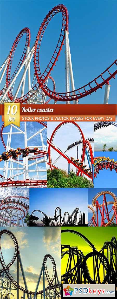 Roller coaster, 10 x UHQ JPEG