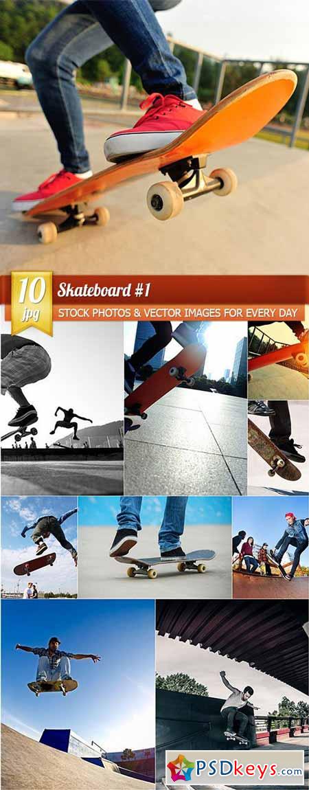 Skateboard 1, 10 x UHQ JPEG