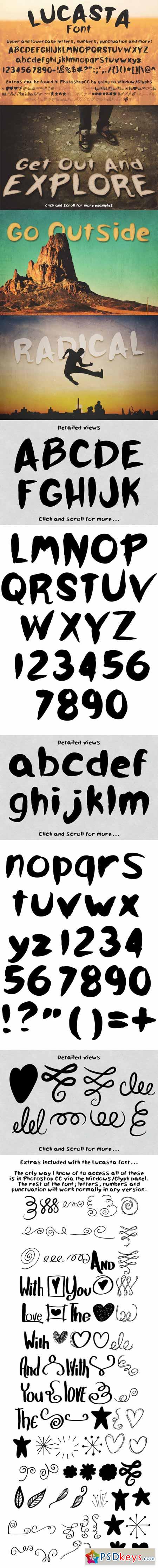 Lucasta Font 338533