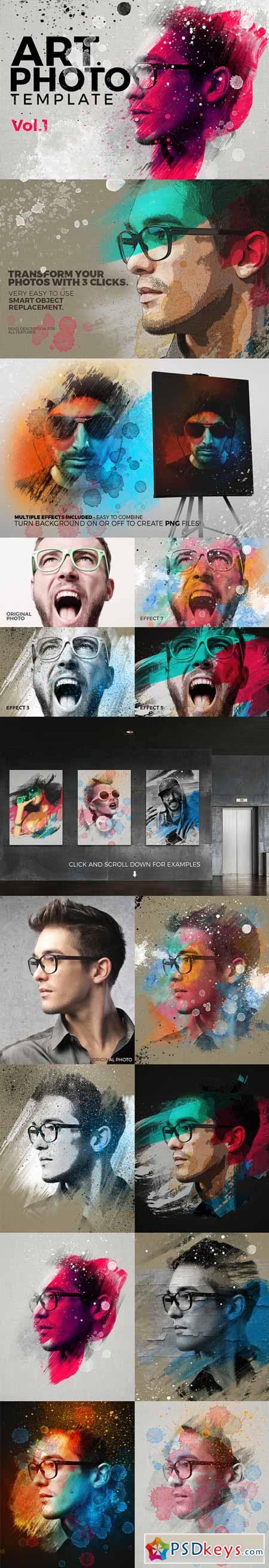 Art Photo Template Mock-up V.1 298506