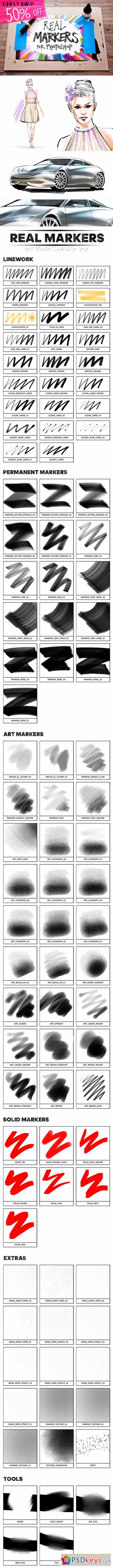 REAL MARKERS FOR PHOTOSHOP 339653