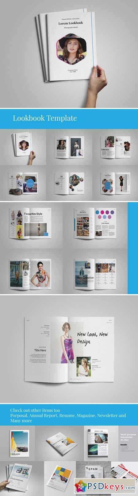 Lookbook Catalogs Template 343785