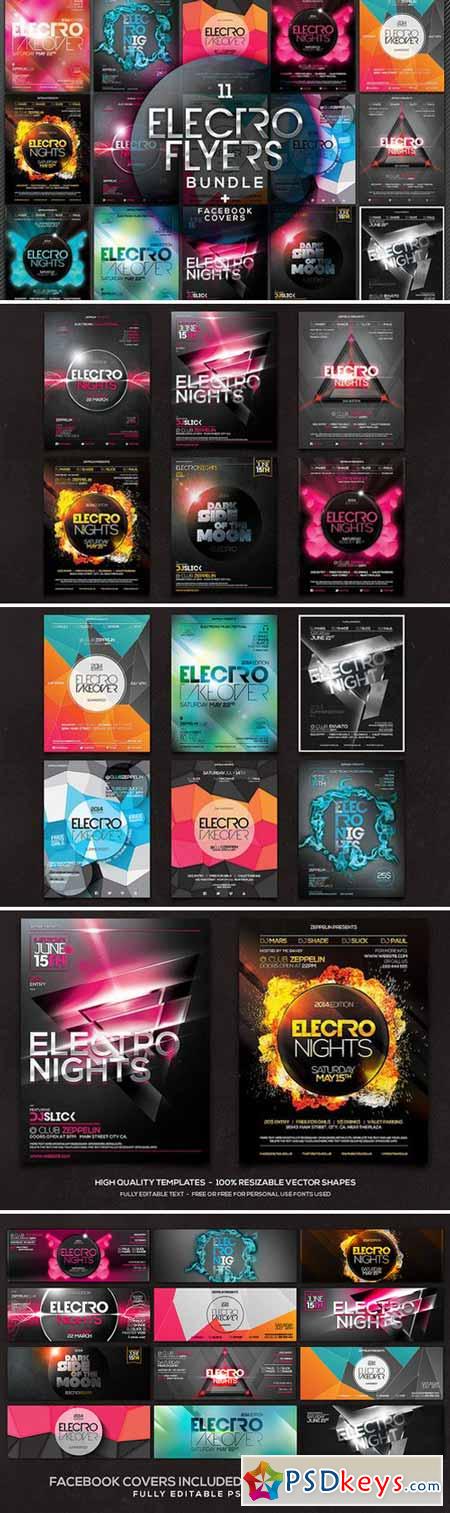 Electro Flyers Bundle + FB Covers 343841