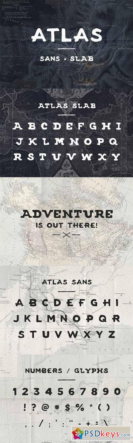 Atlas - Sans and Slab 69544