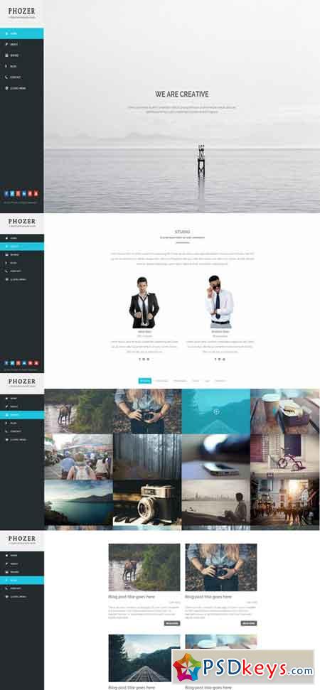 Phozer - Photography HTML5 Template 200401