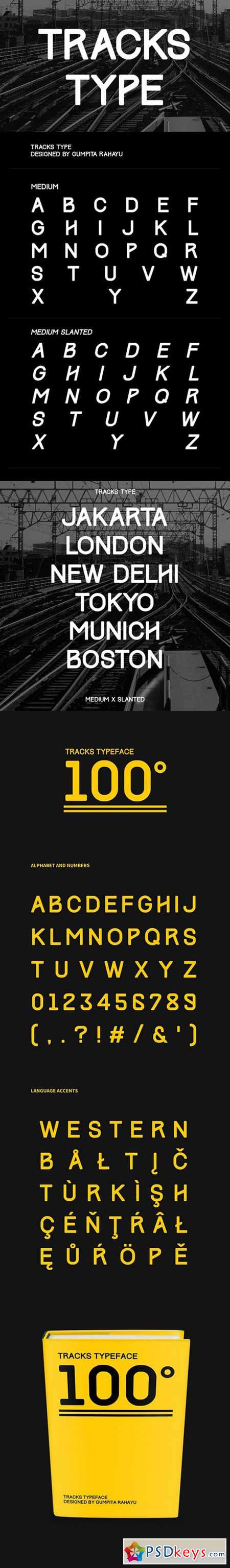 Track Font