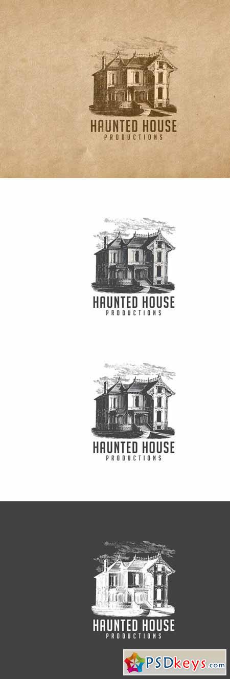 Haunted House Logo 215525
