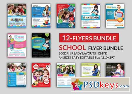 School Education Flyer Bundle 329405