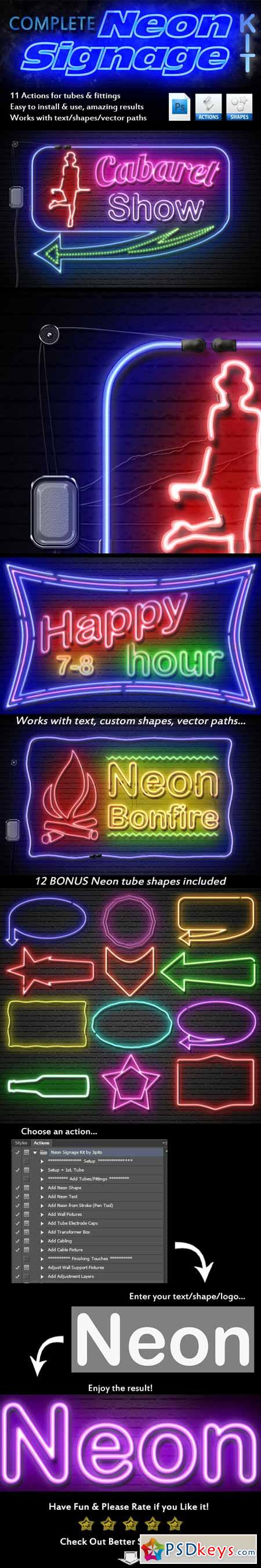 Complete Neon Signage Kit 12663196