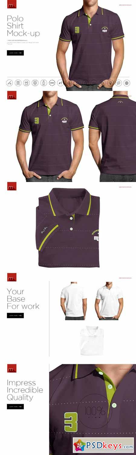 Polo Shirt Mock-up 360457