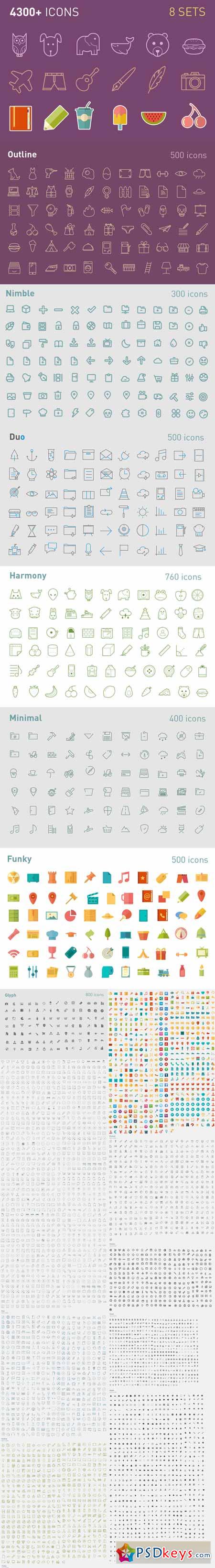 Mega Icon Bundle (4300+ icons) 362750