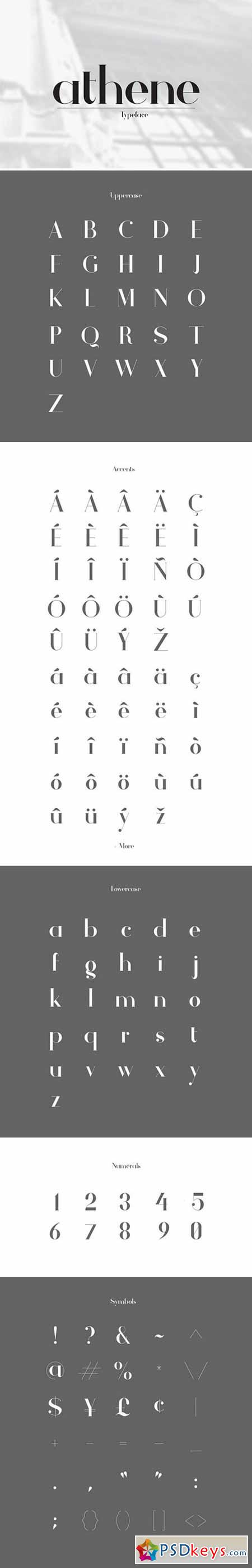 Athene Typeface