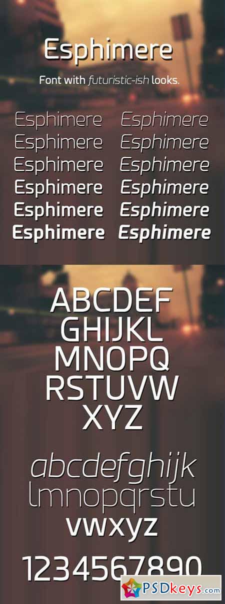 Esphimere Font