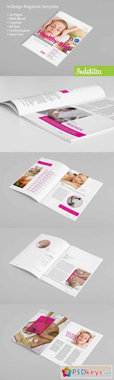 InDesign Magazine Template 138304