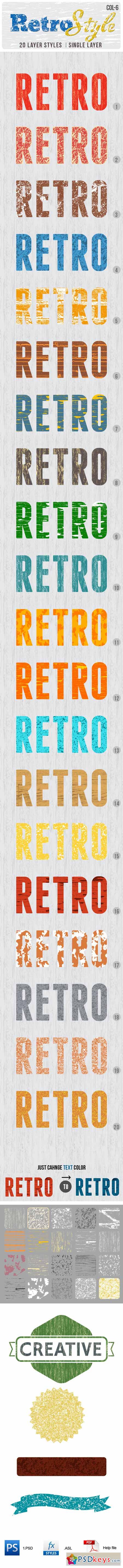 Retro Layer Styles 5123870