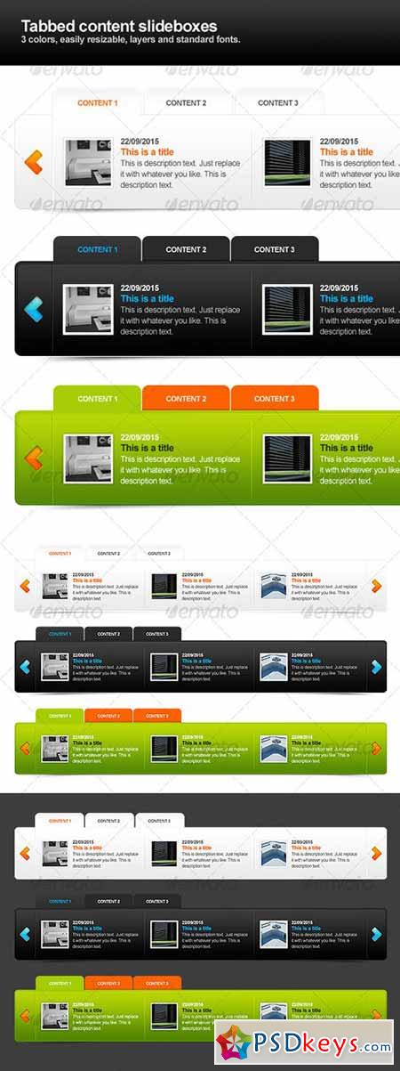 Tabbed content sliders 113154