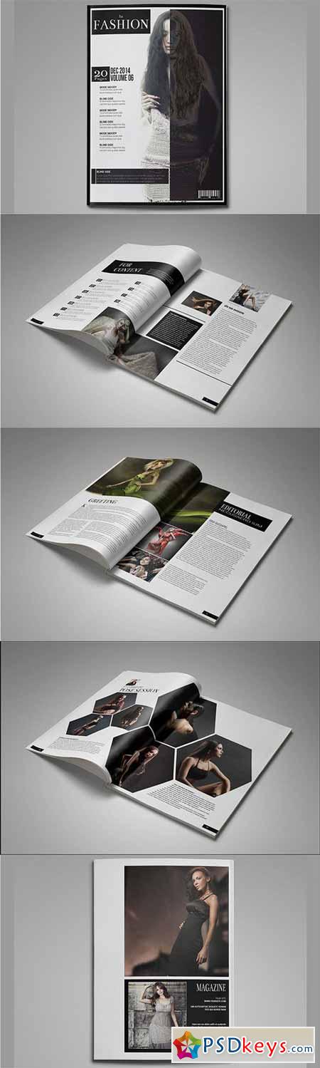 InDesign Magazine Template 109793