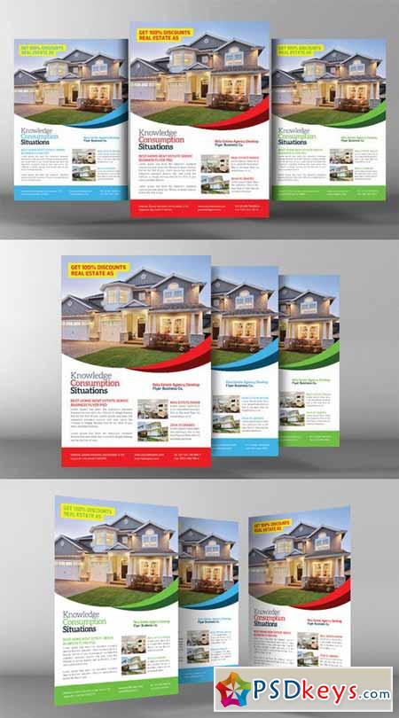 Real Estate Agents Flyer Template 361509
