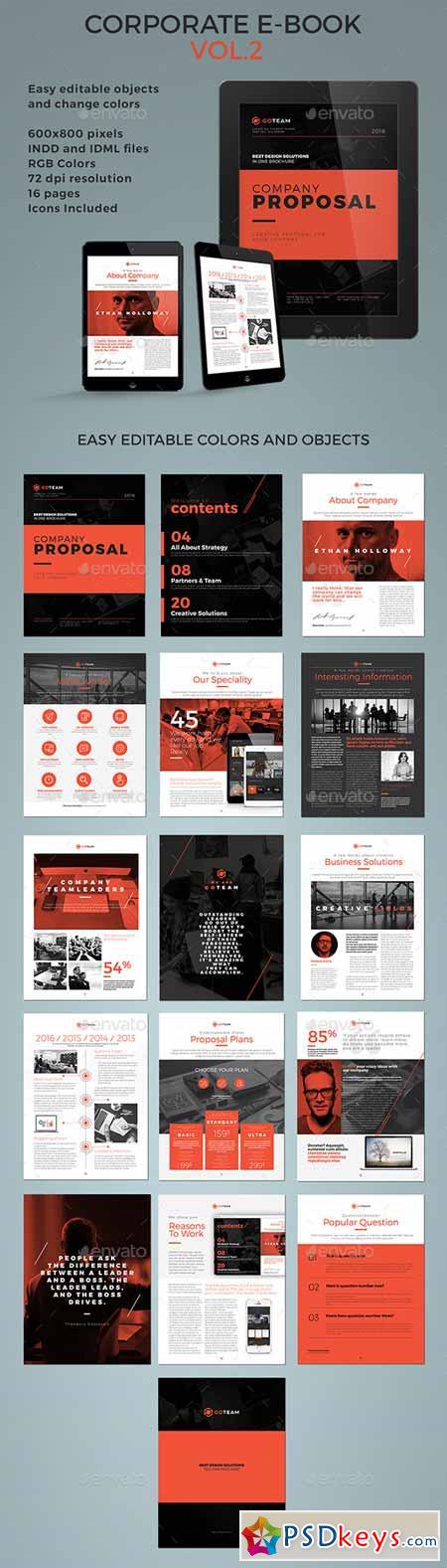 Corporate E-book Template Vol.2 12440752