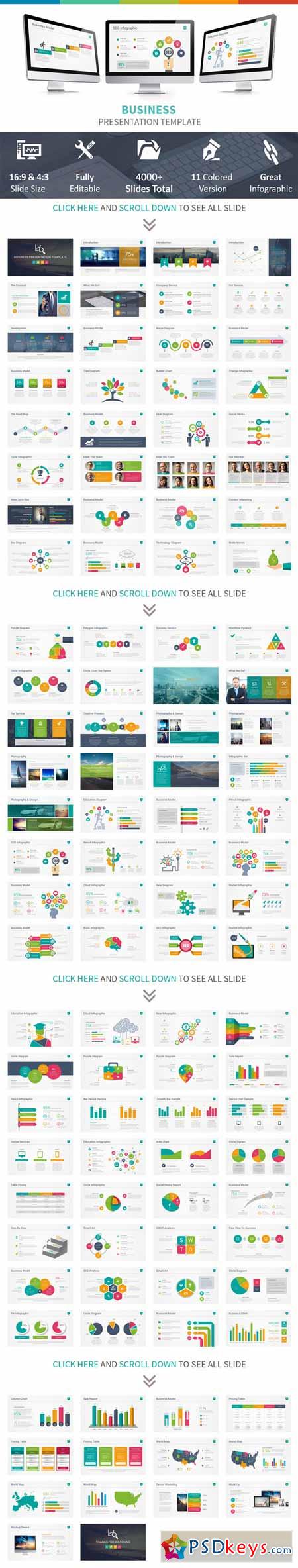 Business Presentation Template 373218