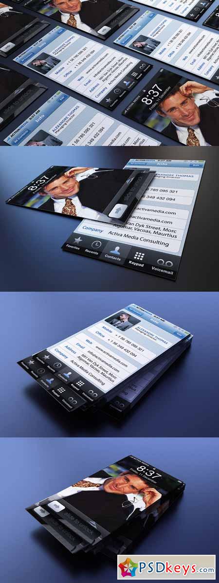 Iphone Business Card 190684