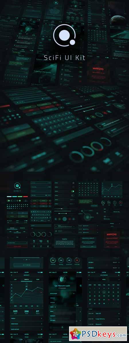 Orbit SciFi UI Kit 163951