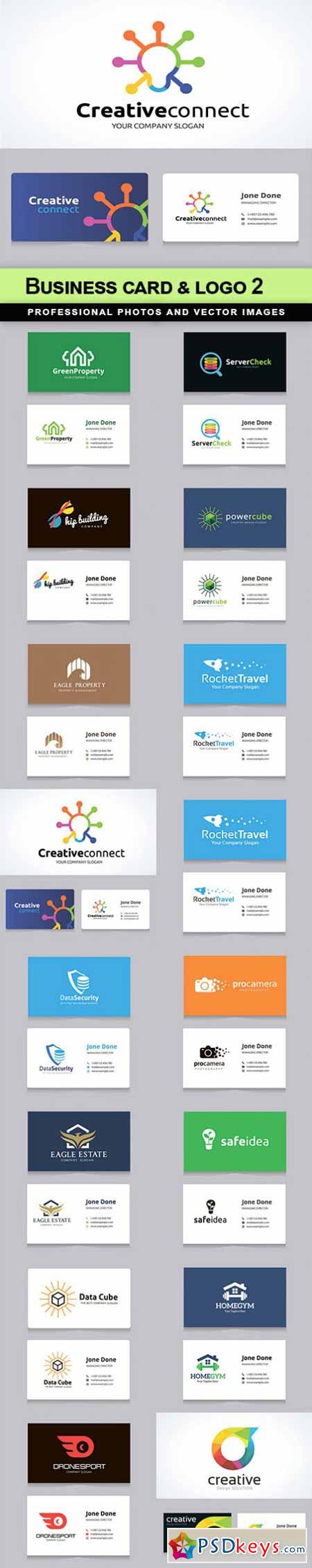 Business card & logo 2 - 16 EPS