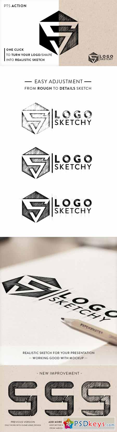 Logo Sketchy 12717370