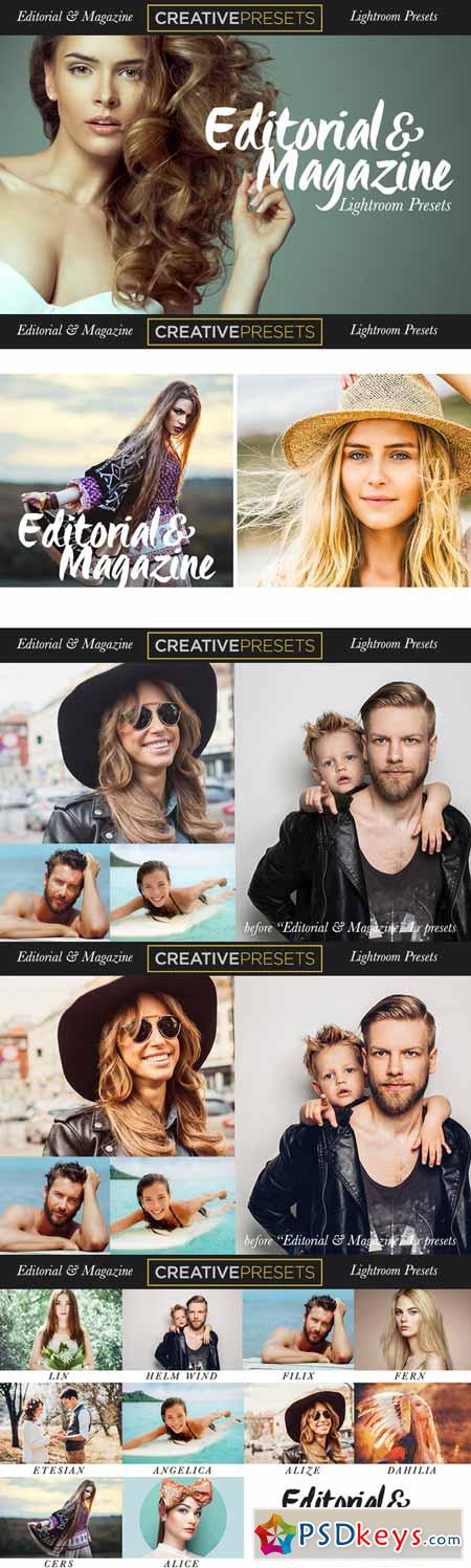 Editorial-Magazine Lightroom Presets